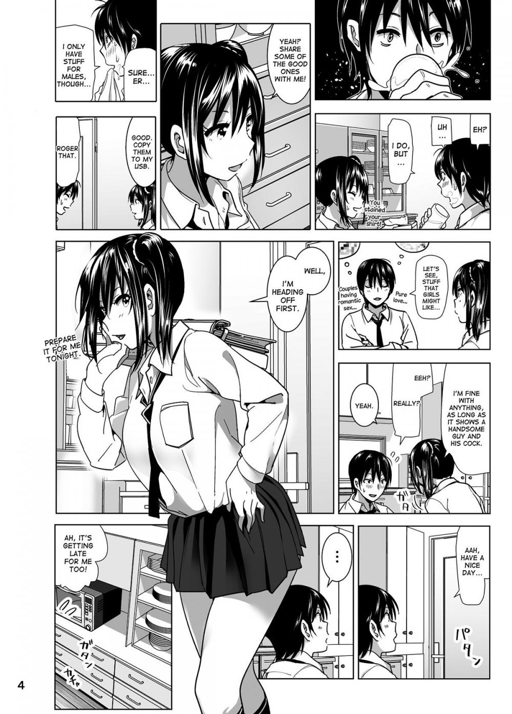 Hentai Manga Comic-Imouto no Oppai ga Marudashi Datta Hanashi-Chapter 4-5